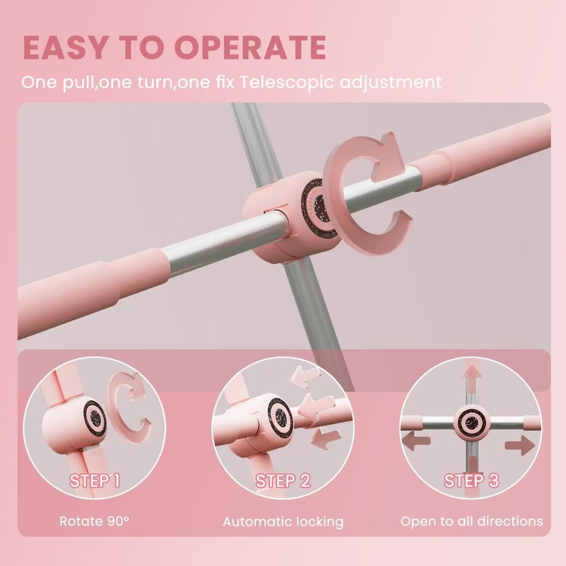 Roenae Yoga Stick, Posture Correction Stick for Women and Men, Relieve Back Pain, Upper and Lower Back Stretchers and Straighteners, 24.4-36.2 Inch Stretching Stick Neck Hump Corrector Stretching rod - Image 3
